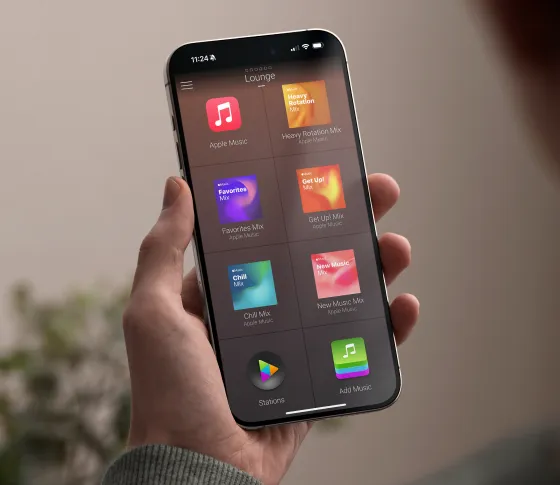 Control4 app scenes in daily use