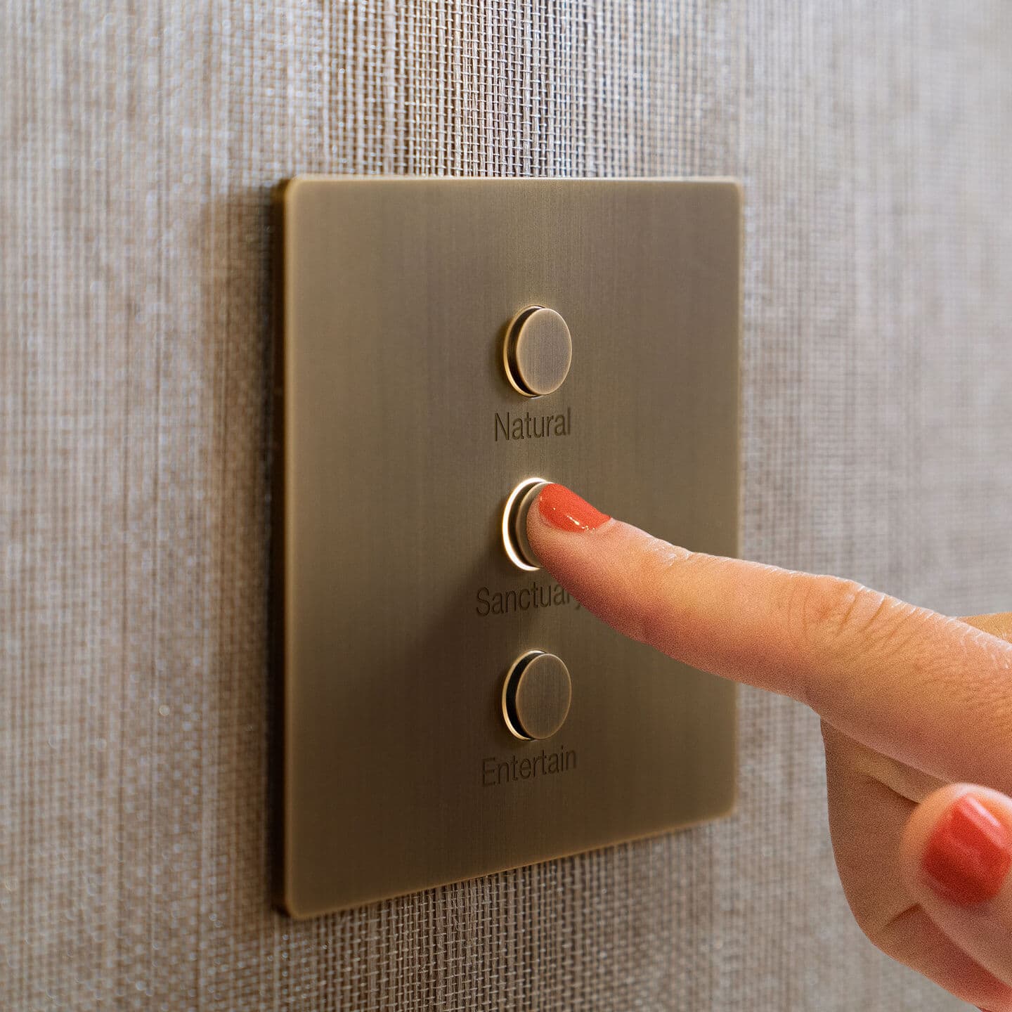 Lutron Alisse engraved keypads